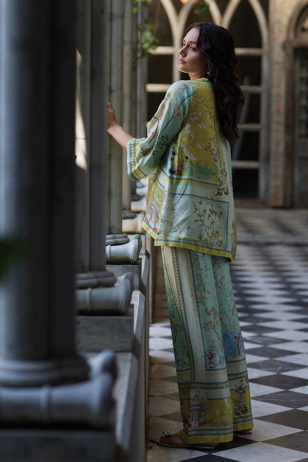 Paulette – Ausstrahlung Fusion Blumenhosen Satz