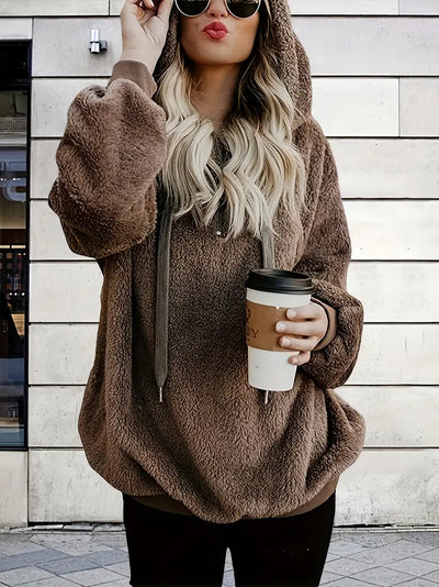 Vanesa® | Lässiger, bequemer Fleece-Hoodie mit langen Ärmeln