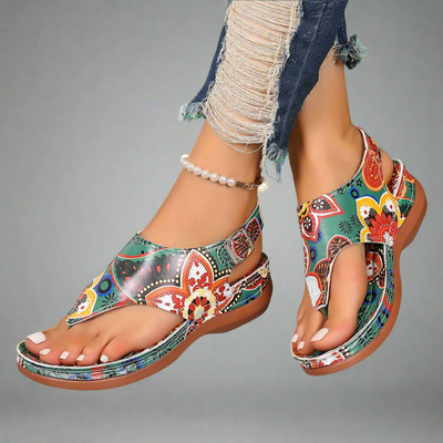 Regine | Handcrafted Premium Wedge Sandals