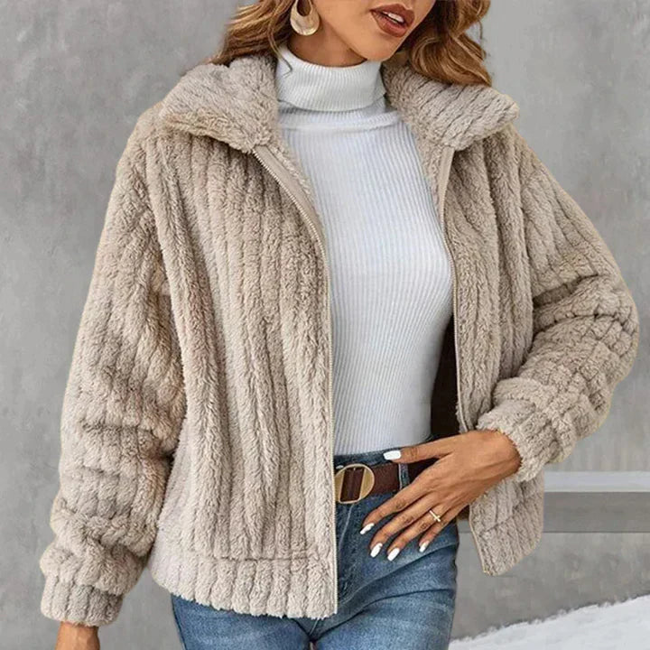 Dyana - gemütliche und stylische fleecejacke für damen