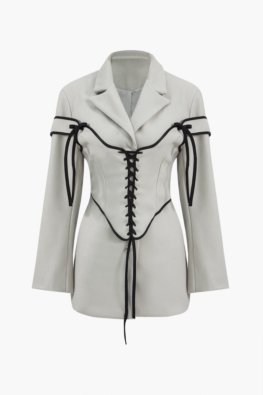 Ariana | Edles Zweiteiler-Set mit Blazer & Korsett-Schnürung