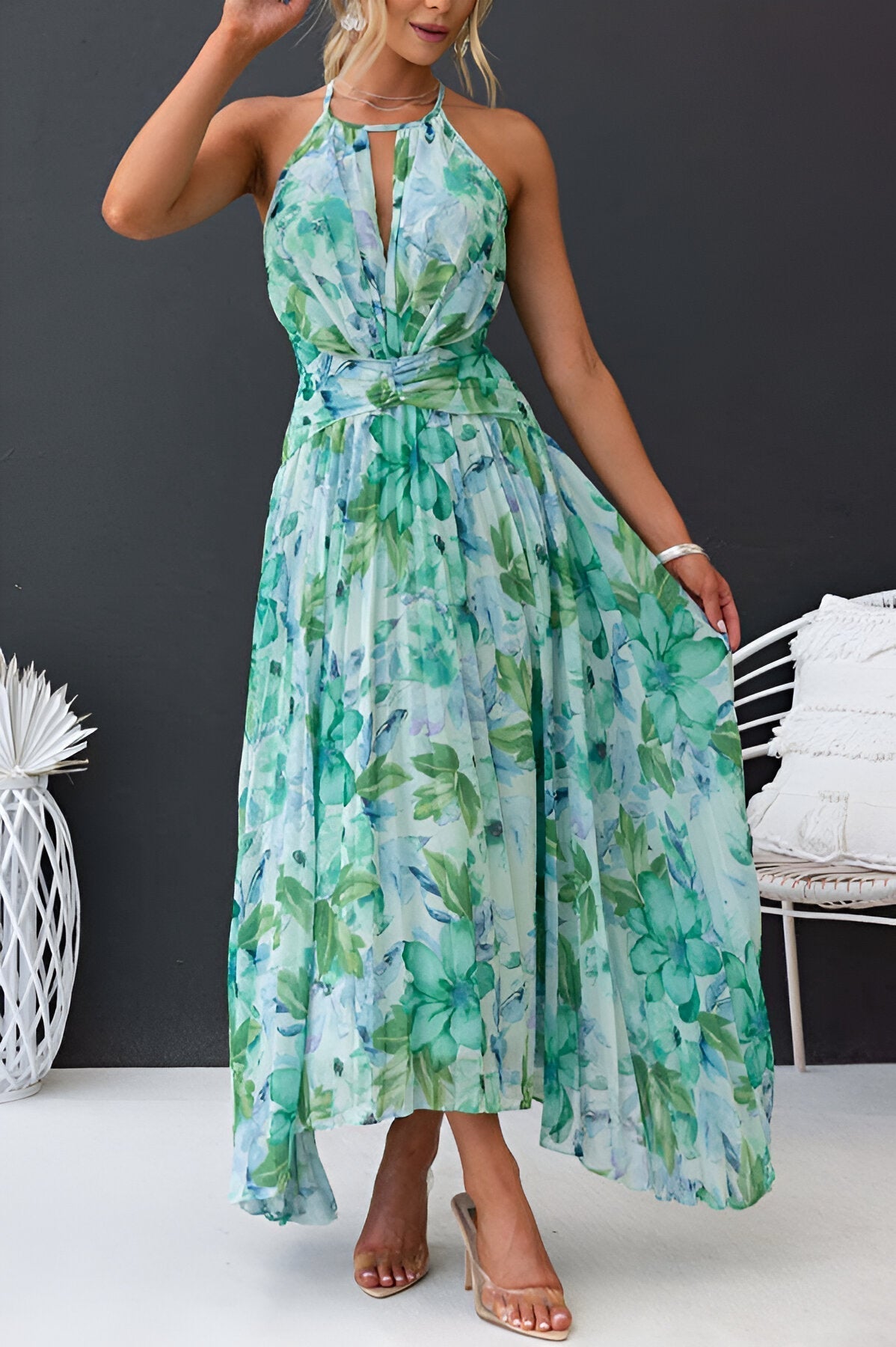 Valeria | Maxikleid Eleganz Fließend