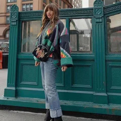 Aria Retro Patchwork Mantel