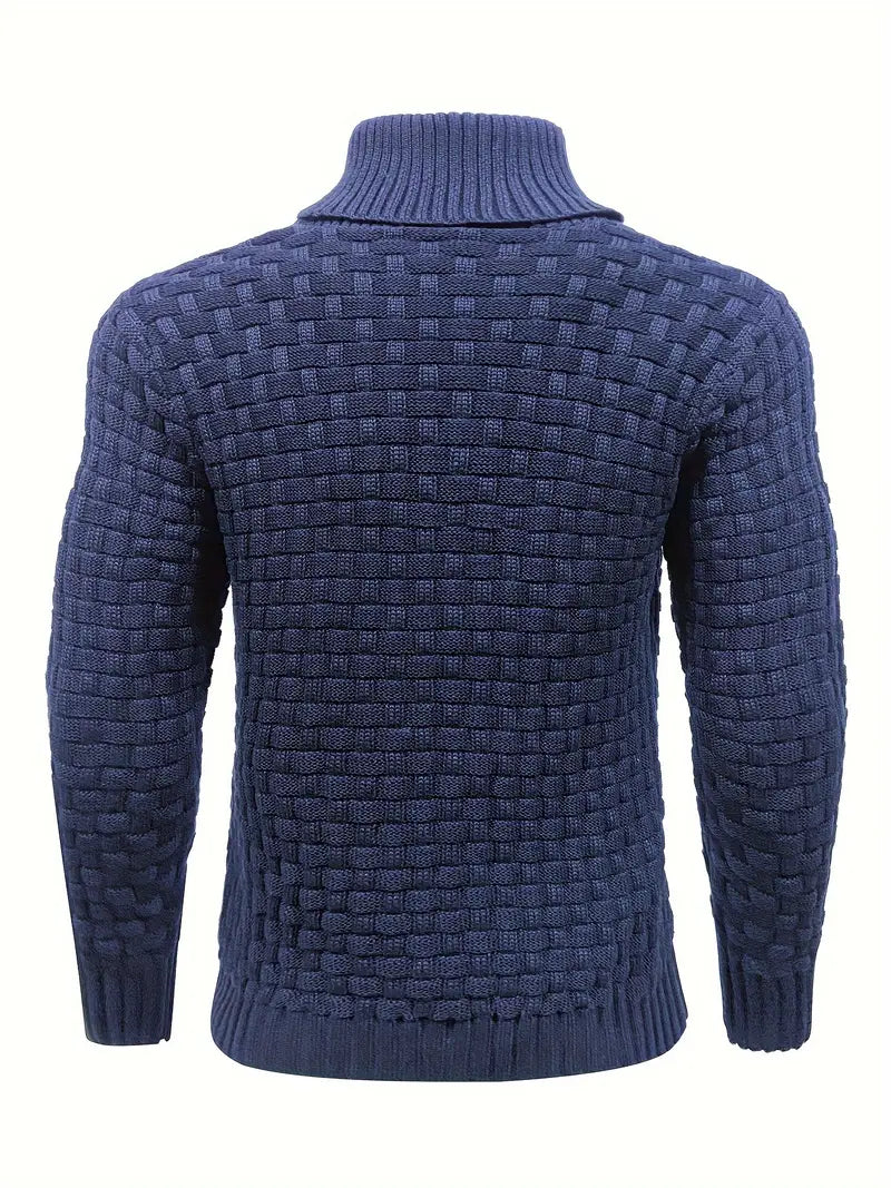Jarren | Strickpullover im Slim Fit mit Kragen