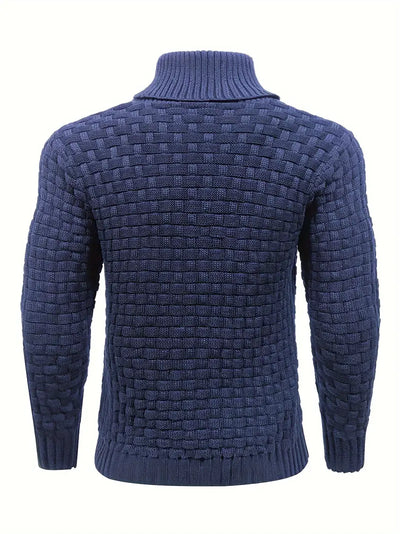 Jarren | Strickpullover im Slim Fit mit Kragen