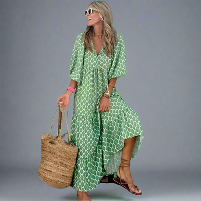 Paldruna | Elegantes Maxikleid mit bequemer Passform