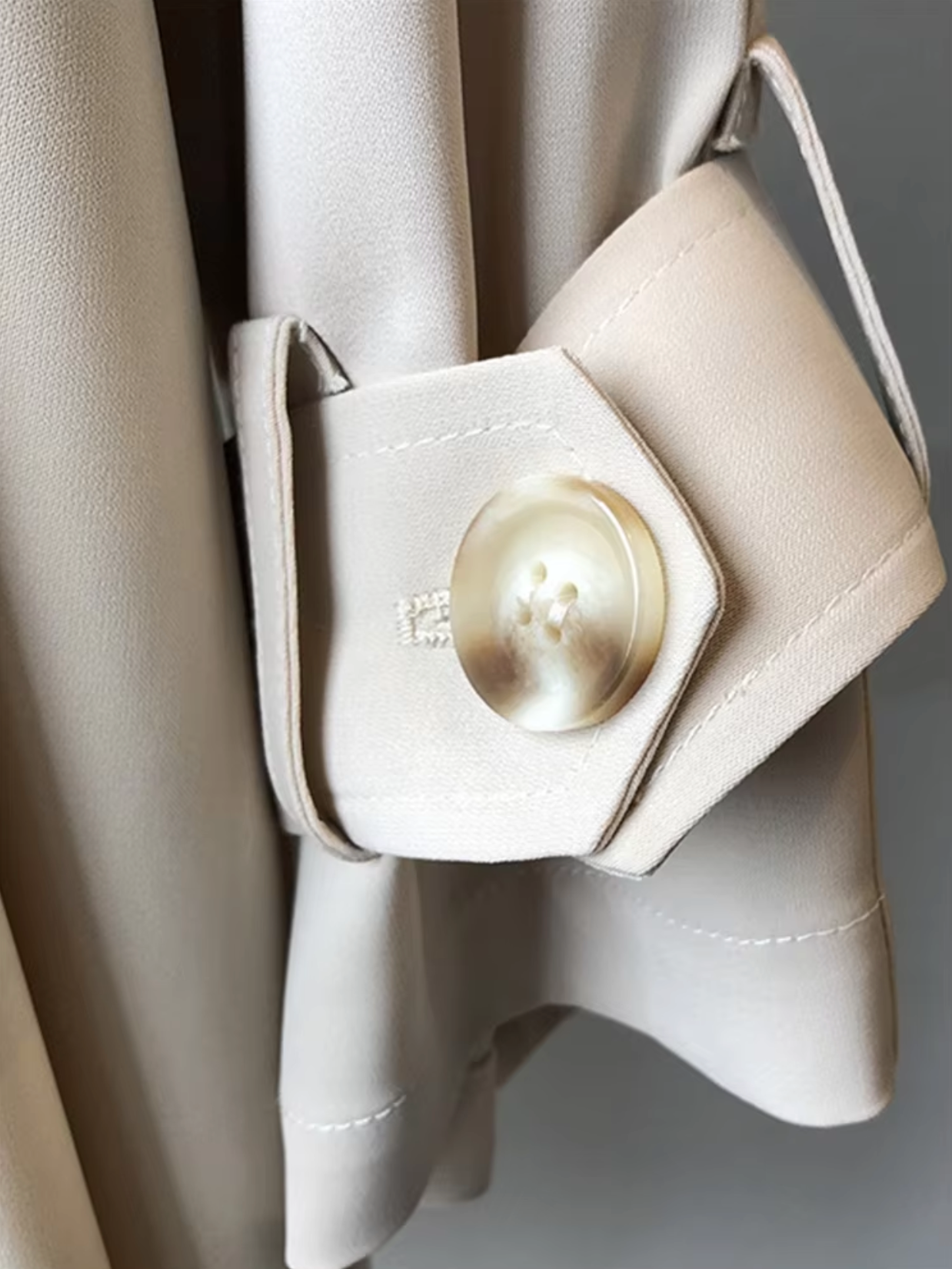 Damen Langer Wasserdichter Trenchcoat | Lässig