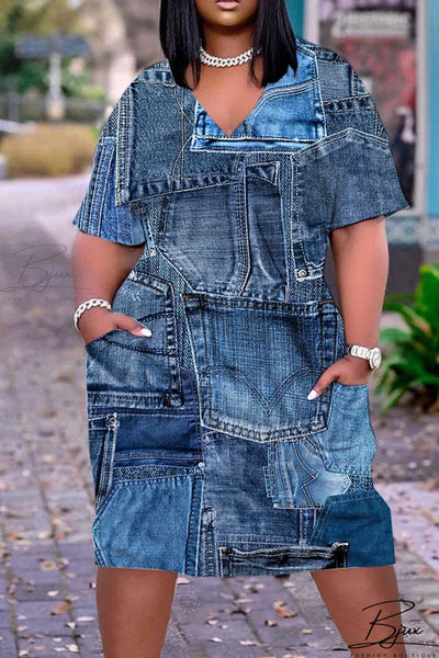 Evangeline™ Stil Mit Gemischten Mustern