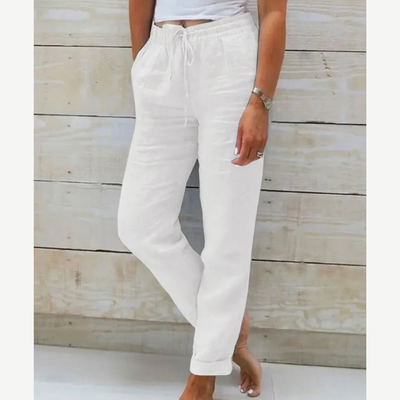 Zareen ™ |  Premium Atmungsaktive Stretch-Hosen aus Leine