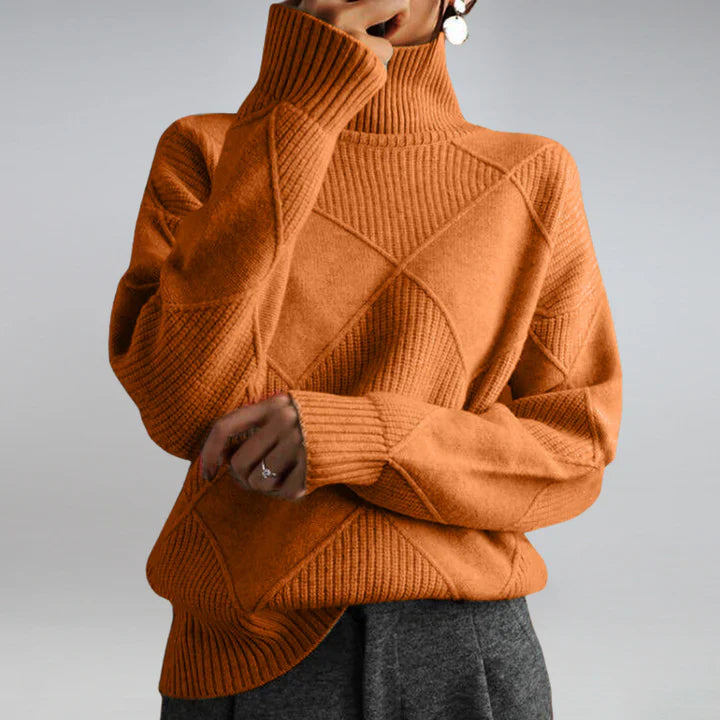 Eleganter Rollkragenpullover