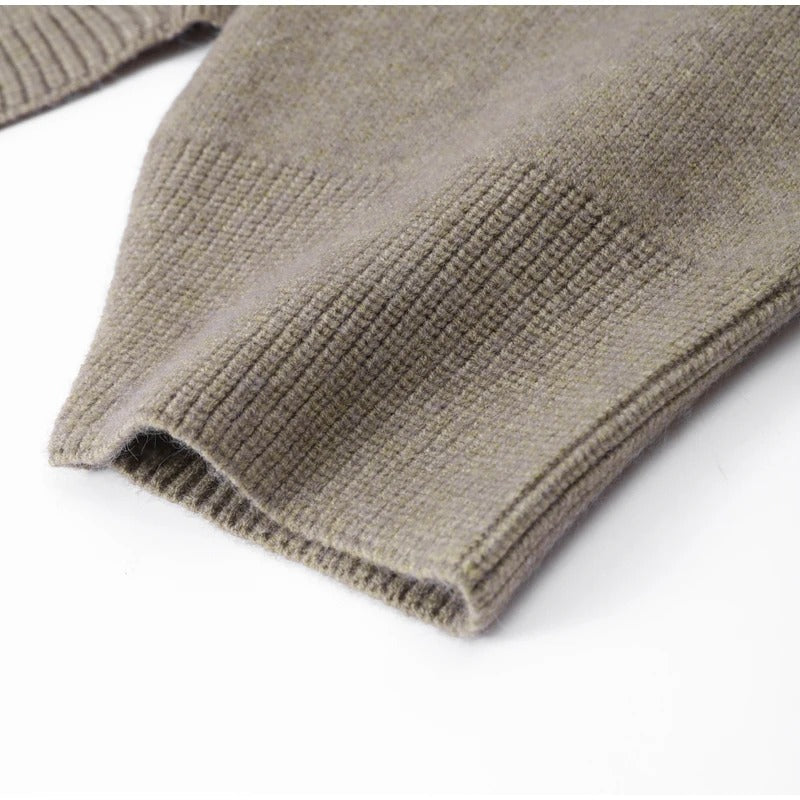 Elma | Klassische gestrickte Damenstrickjacke