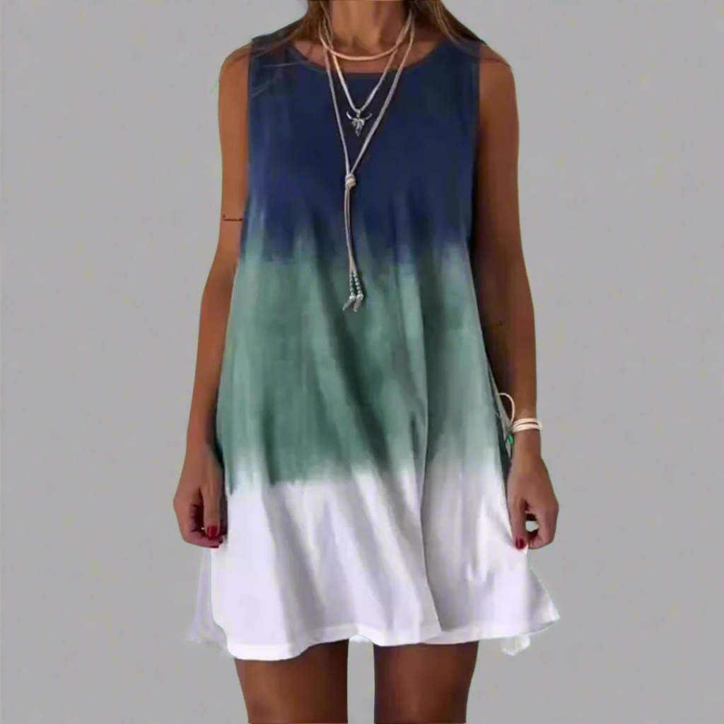 Welflinde | Stylisches Minikleid im angesagten Tie-Dye-Design