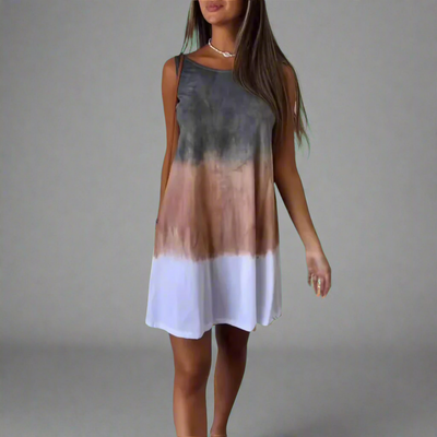 Welflinde | Stylisches Minikleid im angesagten Tie-Dye-Design