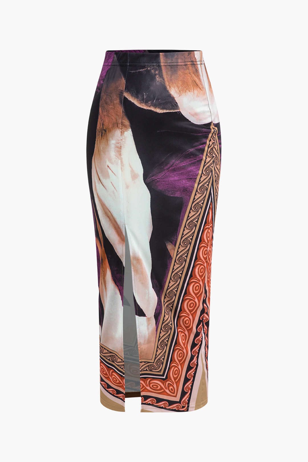 Clarissa | Zweiteiler-Set mit asymmetrischer Bluse & Bleistiftrock