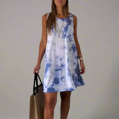 Welflinde | Stylisches Minikleid im angesagten Tie-Dye-Design