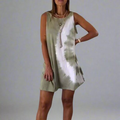 Welflinde | Stylisches Minikleid im angesagten Tie-Dye-Design