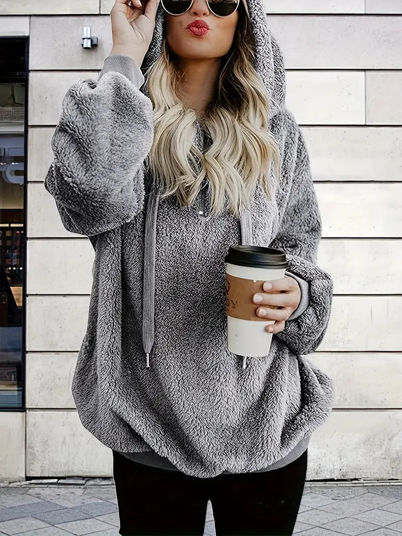 Vanesa® | Lässiger, bequemer Fleece-Hoodie mit langen Ärmeln