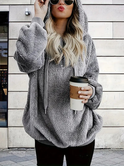 Vanesa® | Lässiger, bequemer Fleece-Hoodie mit langen Ärmeln
