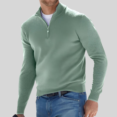Steven | Warmer Winterpullover mit Reißverschluss