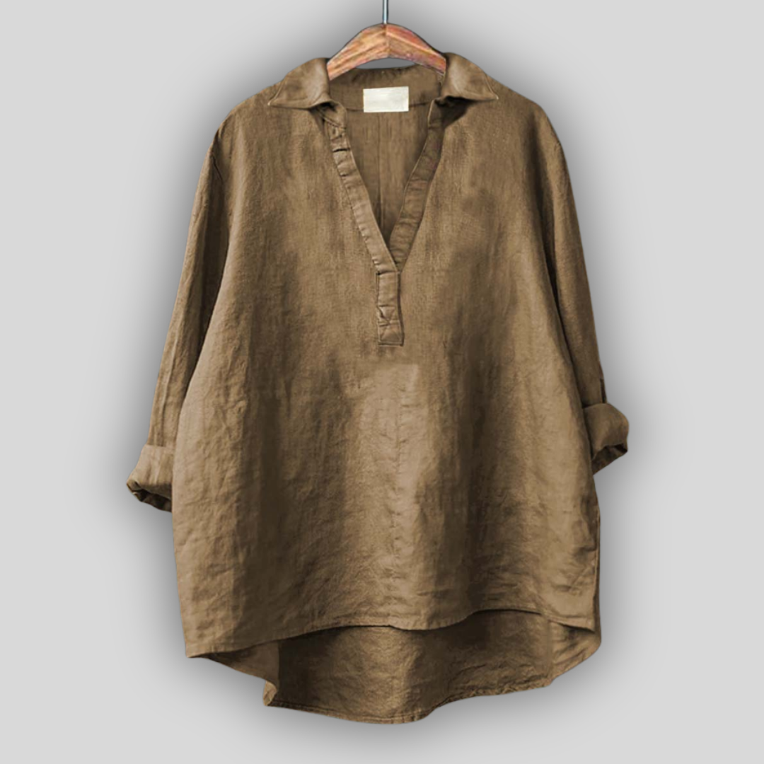Anna - Linen Blouse