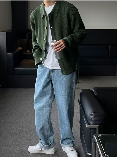 RAYDEN – DER SLIM-FIT-CARDIGAN IM STREETWEAR-LOOK FÜR MODERNE MÄNNER