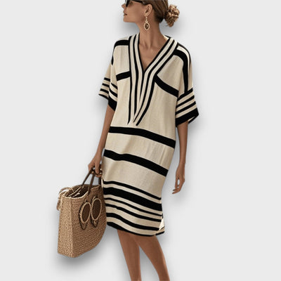 Calys – Lockeres Kaftankleid mit Strandcharme