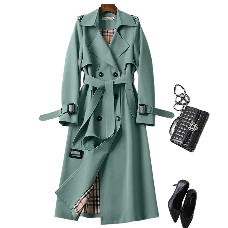 Ann Eleganter Winter-Trenchcoat