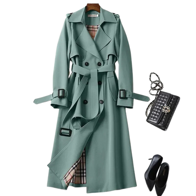 Ann Eleganter Winter-Trenchcoat