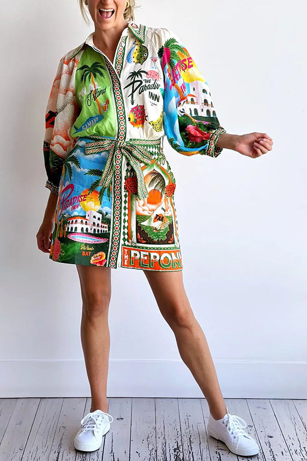 Kim™ - Sommer Hemdblusenkleid