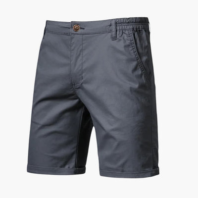 Herren Baumwollshorts mit Gummibund und Seitentaschen