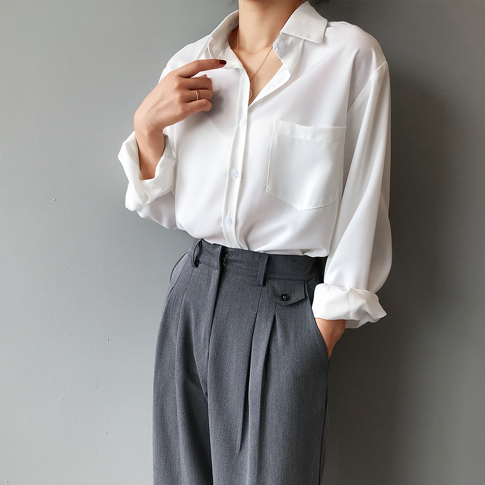 Elegante Vintage Locker Bluse für Damen - Arianwen