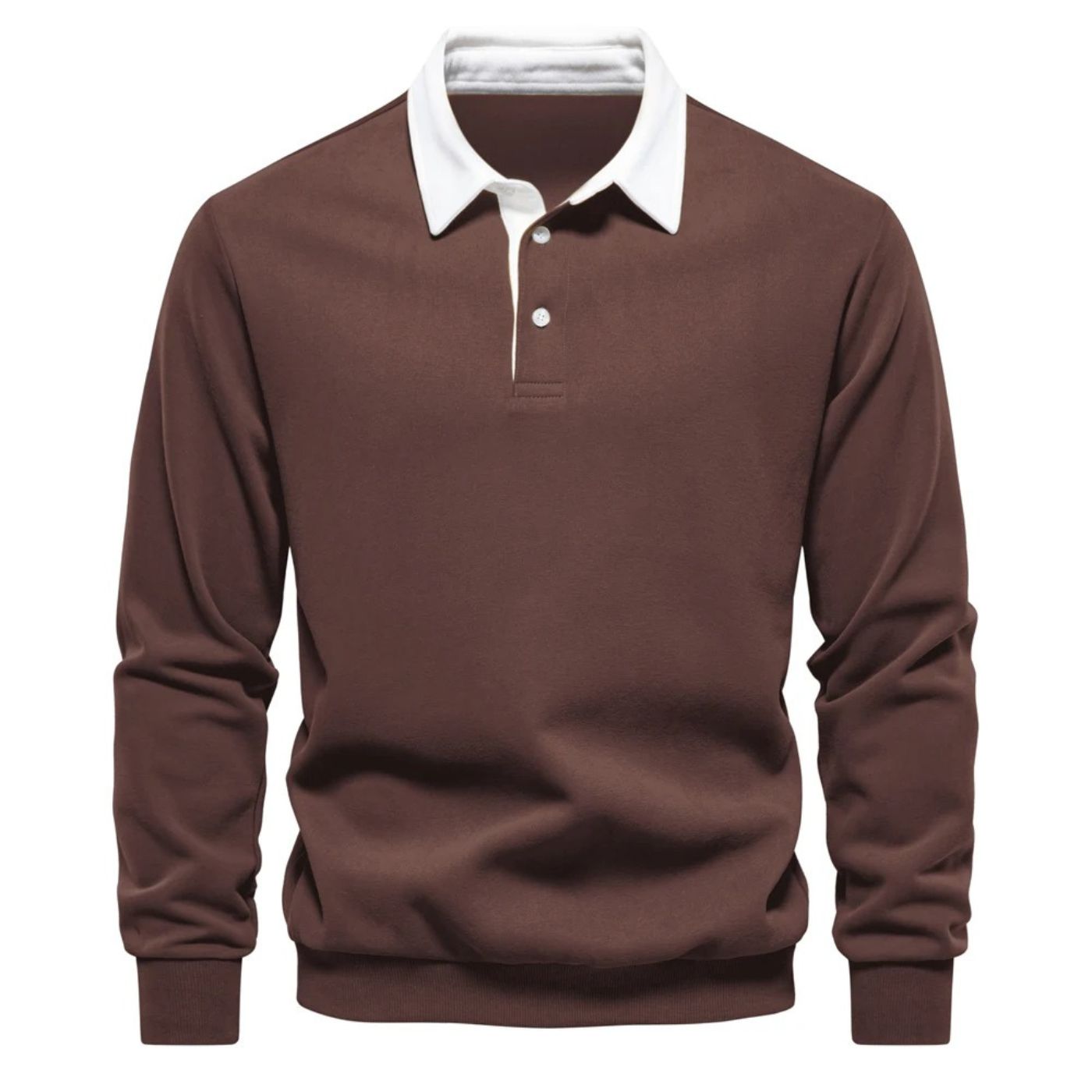 Randall | Lässiger Pullover mit Kragen