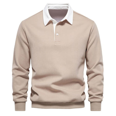 Randall | Lässiger Pullover mit Kragen