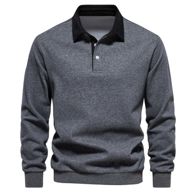 Randall | Lässiger Pullover mit Kragen