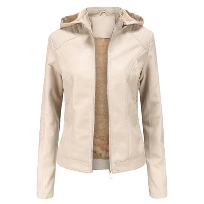 Mirjete - elegante lederjacke für einen zeitlosen look