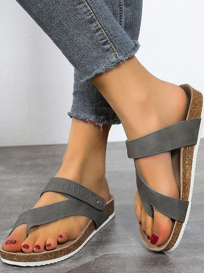 KorkFlex™ – Orthopädische offene Kork Sandalen für Damen