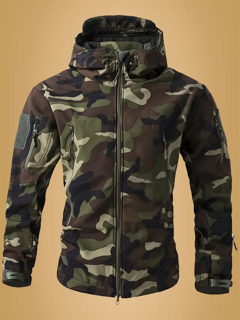 Jeffrey | Armee-Pullover mit Hohem Kragen