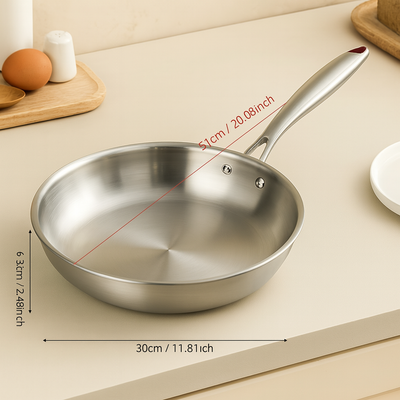 Astoria | Antihaft-Bratpfanne aus Edelstahl