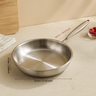 Astoria | Antihaft-Bratpfanne aus Edelstahl