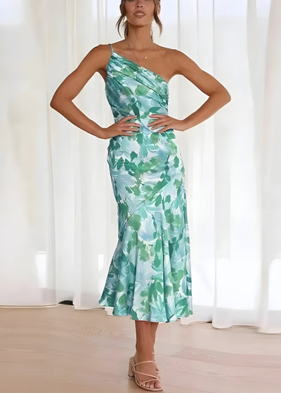 Eveline – Ein-Schulter Sommerkleid