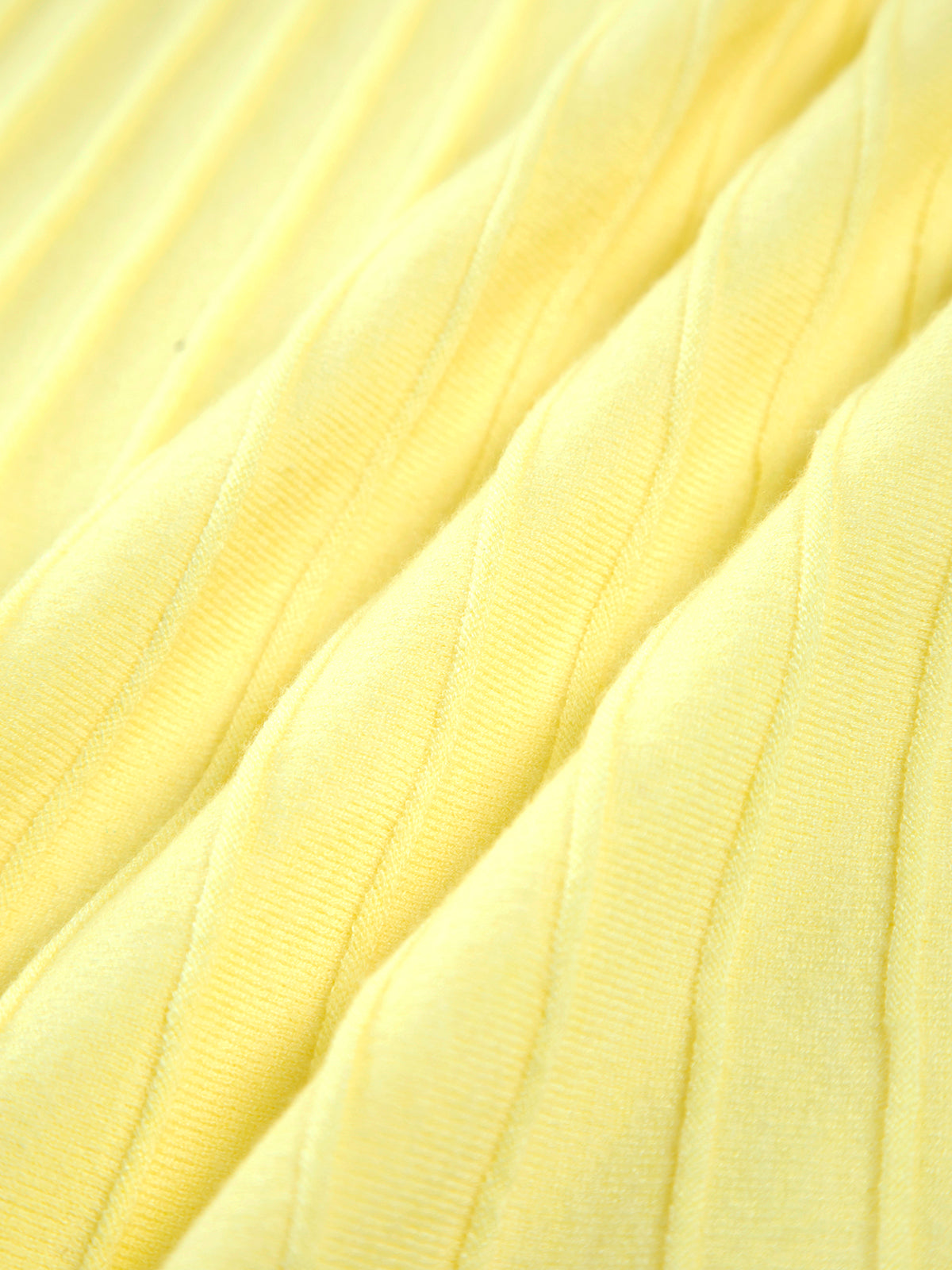 Geripptes Strick-Midikleid – Ärmelloses Sommerkleid