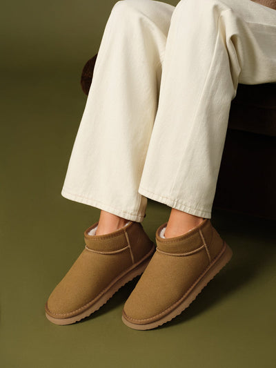 Bottes de neige en laine