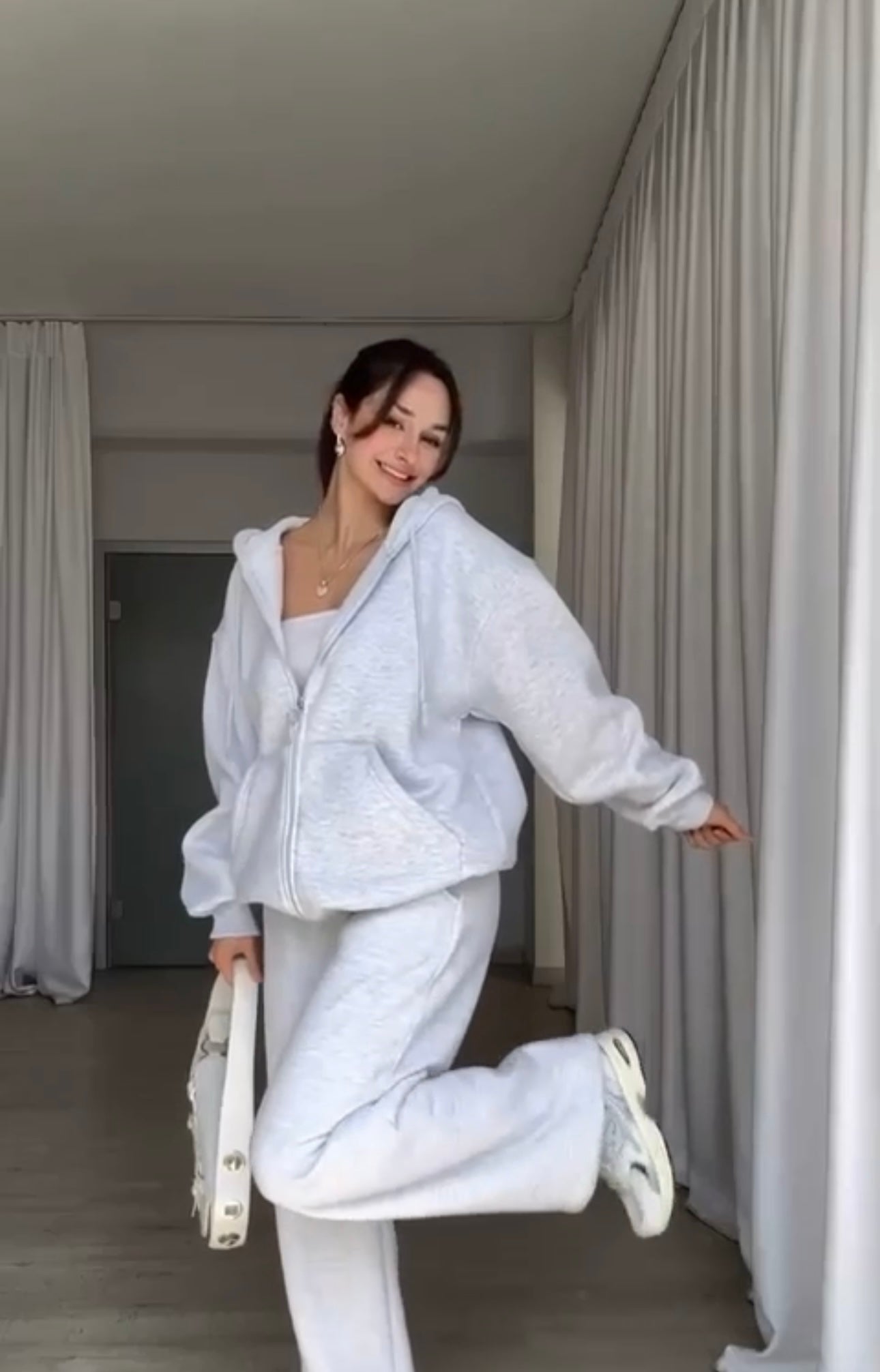 Tamara® | Gestricktes Hoodie-Set