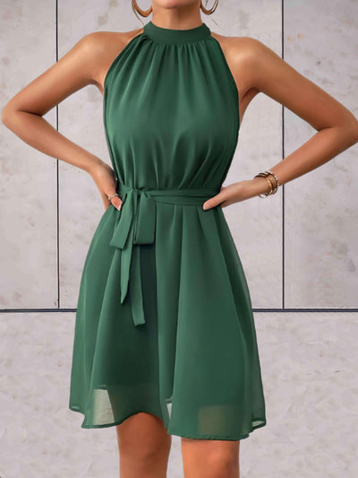 Elegantes Damen-Trägerkleid mit Rückenausschnitt - Sommerlook
