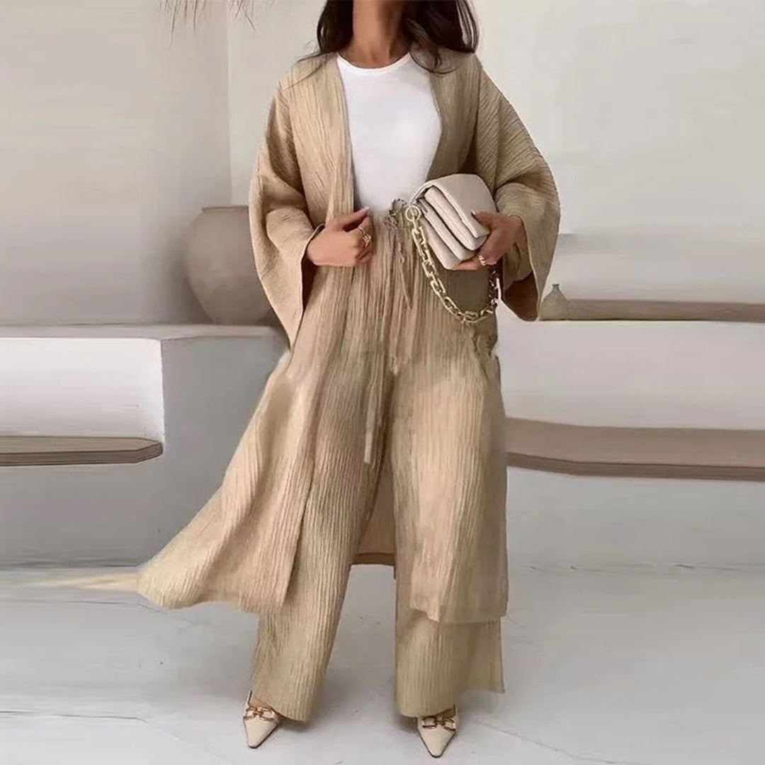 Solene - luxuriöser zweiteiliger cardigan für einen eleganten look