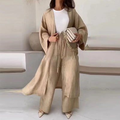Solene - luxuriöser zweiteiliger cardigan für einen eleganten look