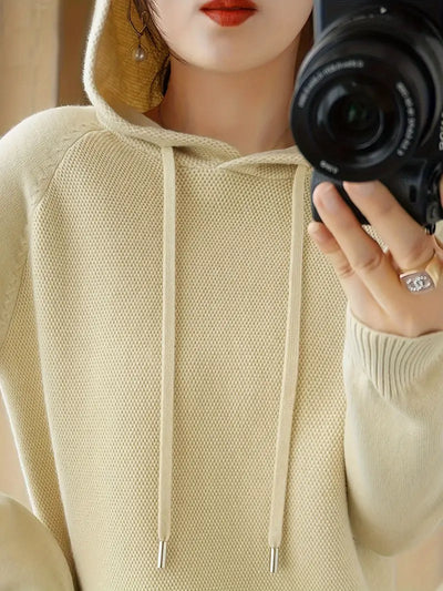 Valentina® | Kapuzenpullover mit Kordelzug, langärmliges, lässiges Sweatshirt