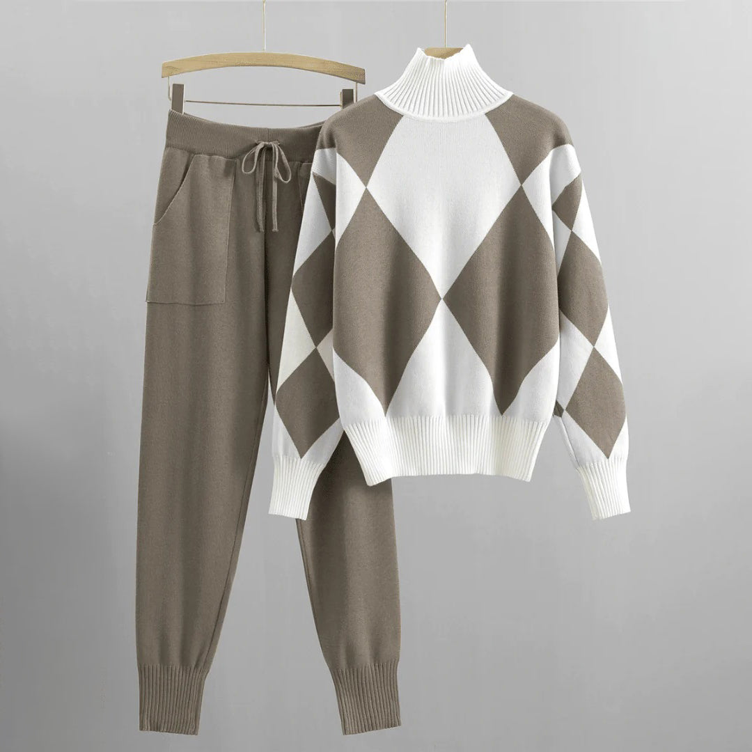 Maryana - kuscheliger pullover und hose für einen stilvollen look
