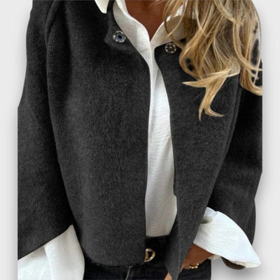 Celeste – Eleganter Kurzcardigan mit weicher Struktur