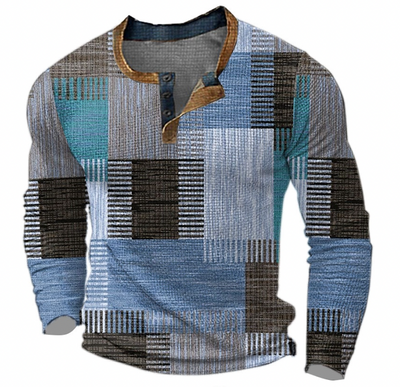 Jermoni | Pullover mit Patchwork-Design